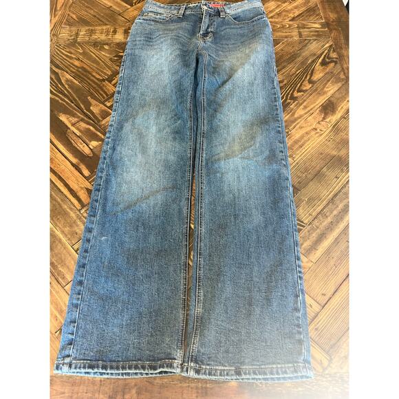 Rock & Roll Barrel Relaxed Straight Men 30x34 Western Cowboy Aztec Grunge Barn - Picture 1 of 12